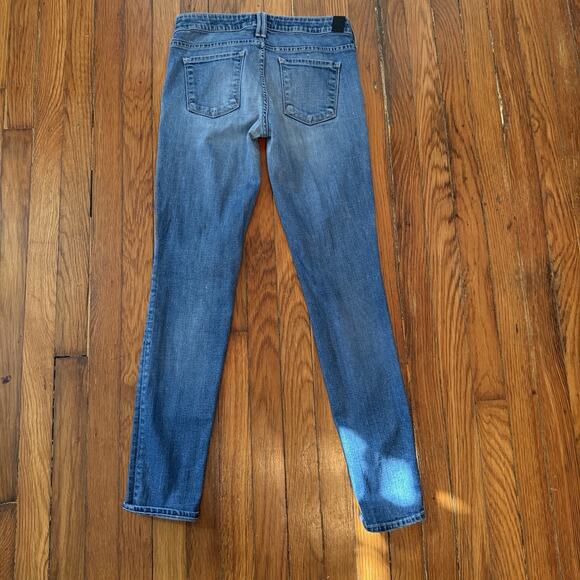 Vince Womens Jeans Mid Rise Skinny Dylan Size 26 29x30 - Picture 2 of 11